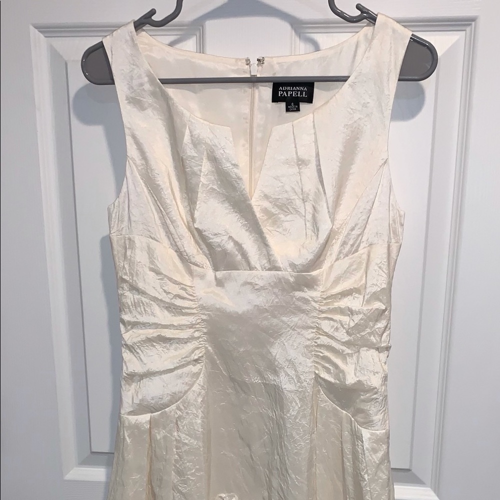 Size 6 white special occasion dress